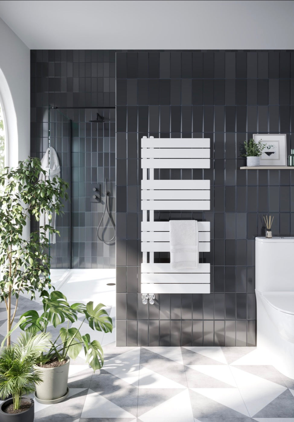 Towel Radiators - Thames 1640x500