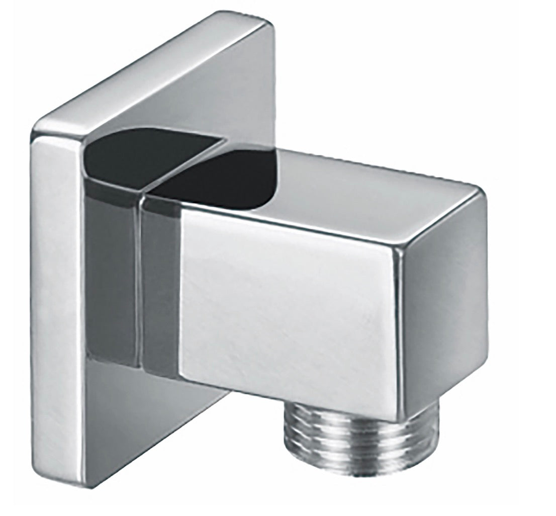 Chrome Square Outlet Elbow
