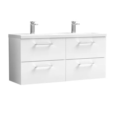 Arno Furniture Range - Wall Hung Twin Unit With Basins 1200mm