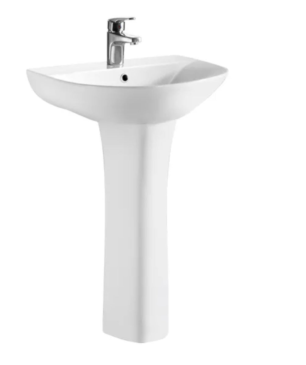 Freya Ceramics - 560mm Basin & Pedestal