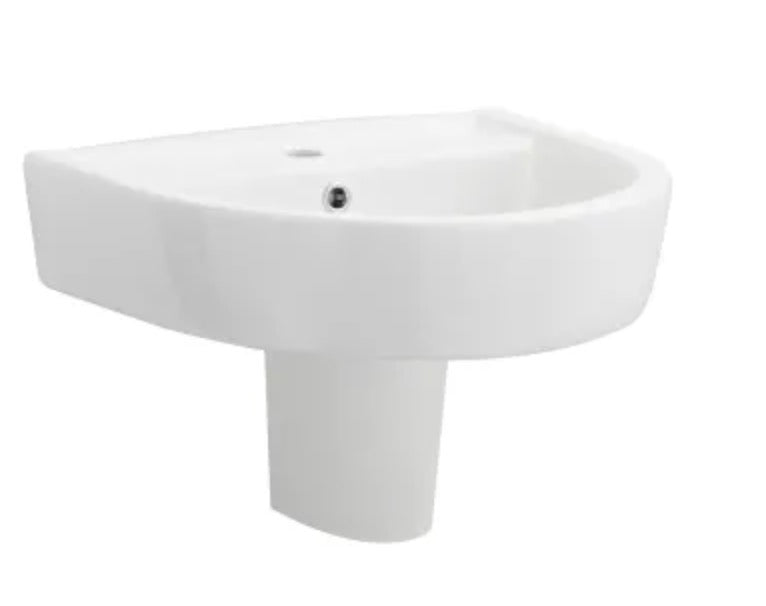 Provost Ceramics - 520mm Basin & Semi Pedestal