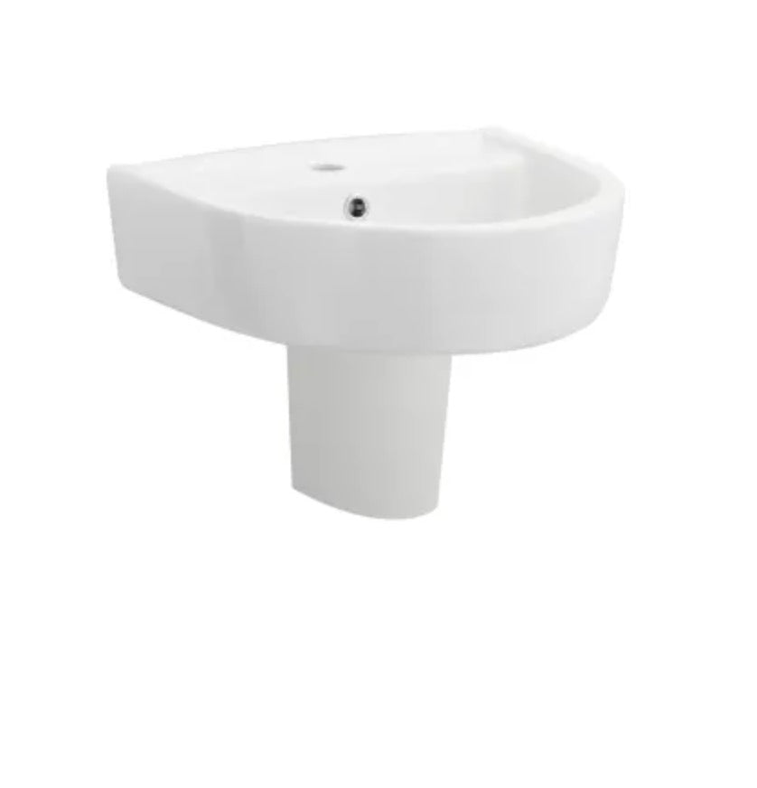 Provost Ceramics - 420mm Basin & Semi Pedestal