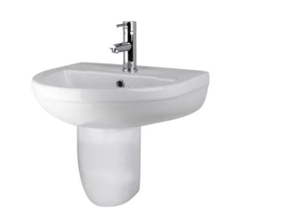 Harmony Ceramics - 500mm Basin & Semi Pedestal