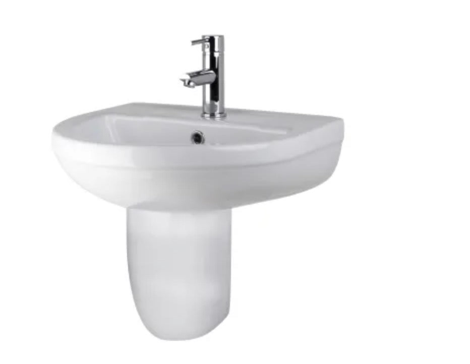 Harmony Ceramics - 500mm Basin & Semi Pedestal