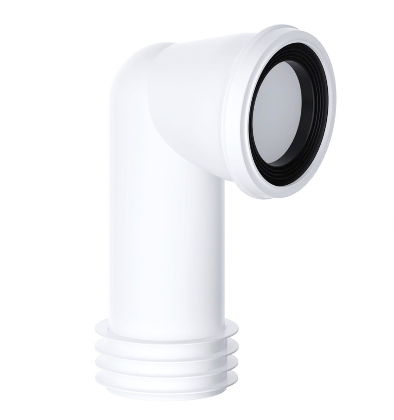 90° Bend WC Pan Connector