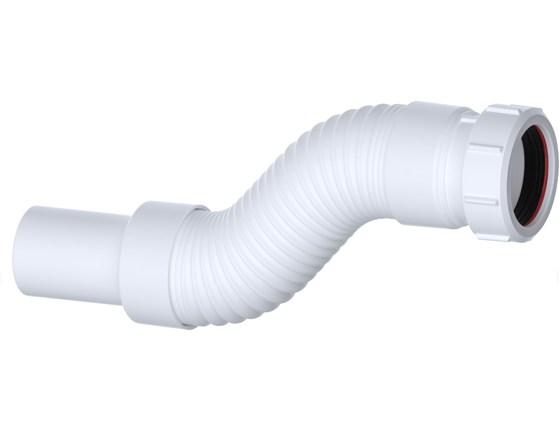 1½" Flexible Fitting - Compression x Plain Spigot