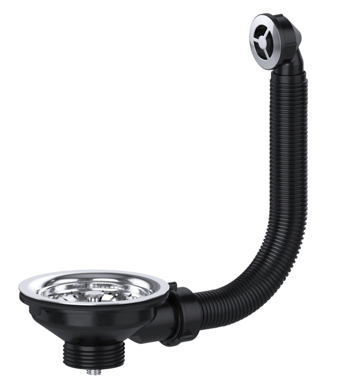 Basket Strainer Waste (Round Overflow)
