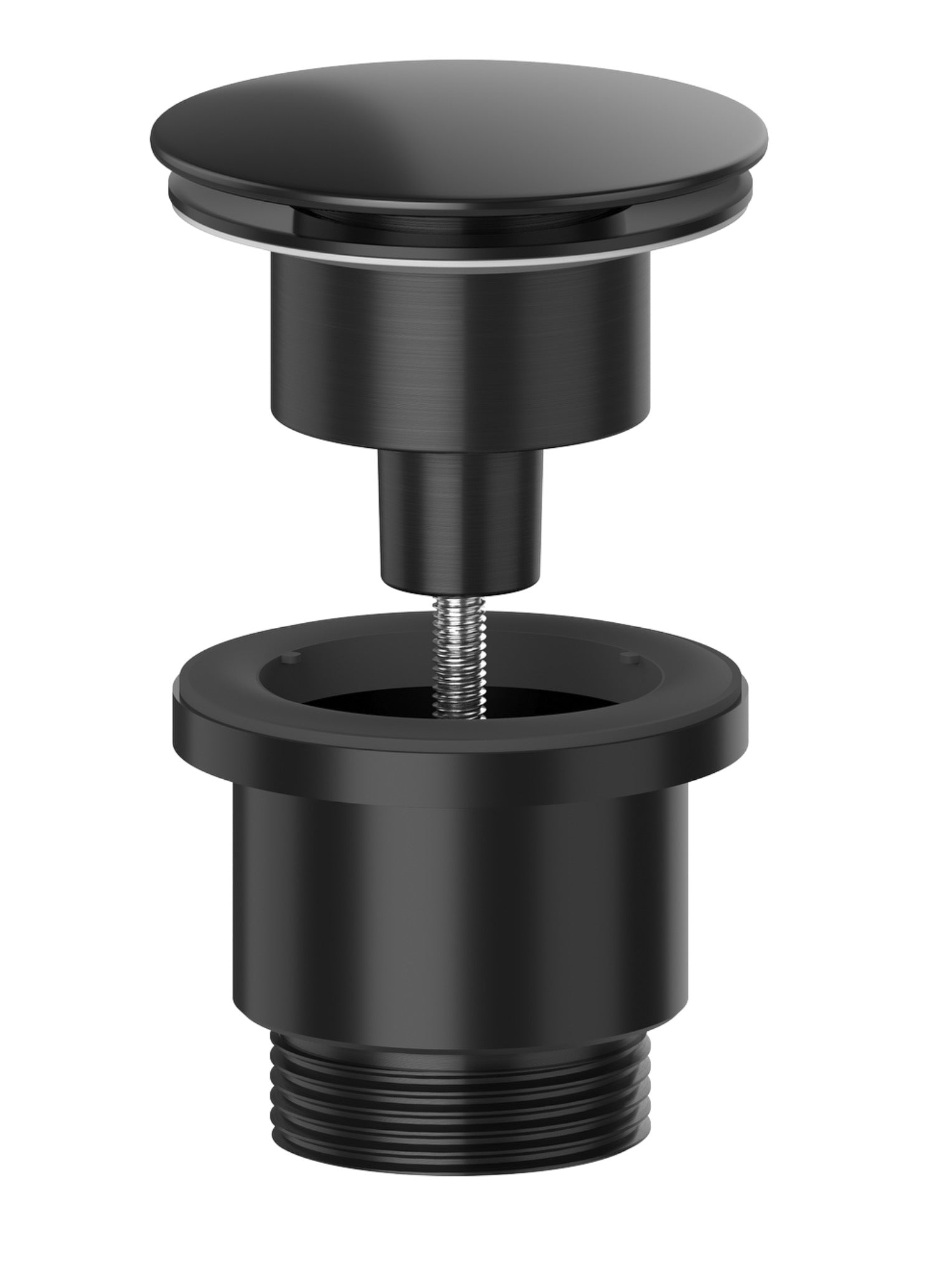 Matt Black Universal Clicker Basin Waste