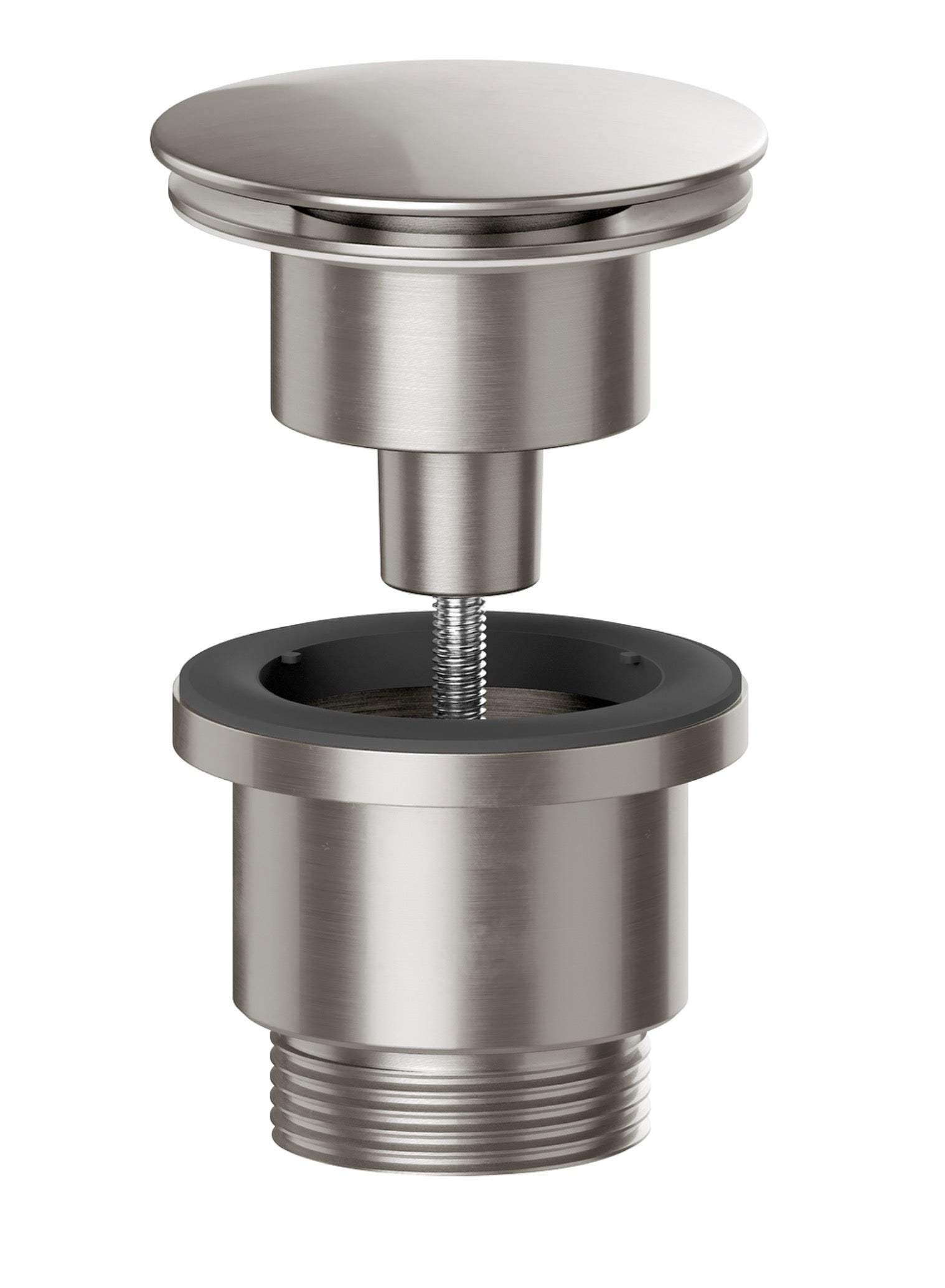 Brushed Nickel Universal Clicker Basin Waste