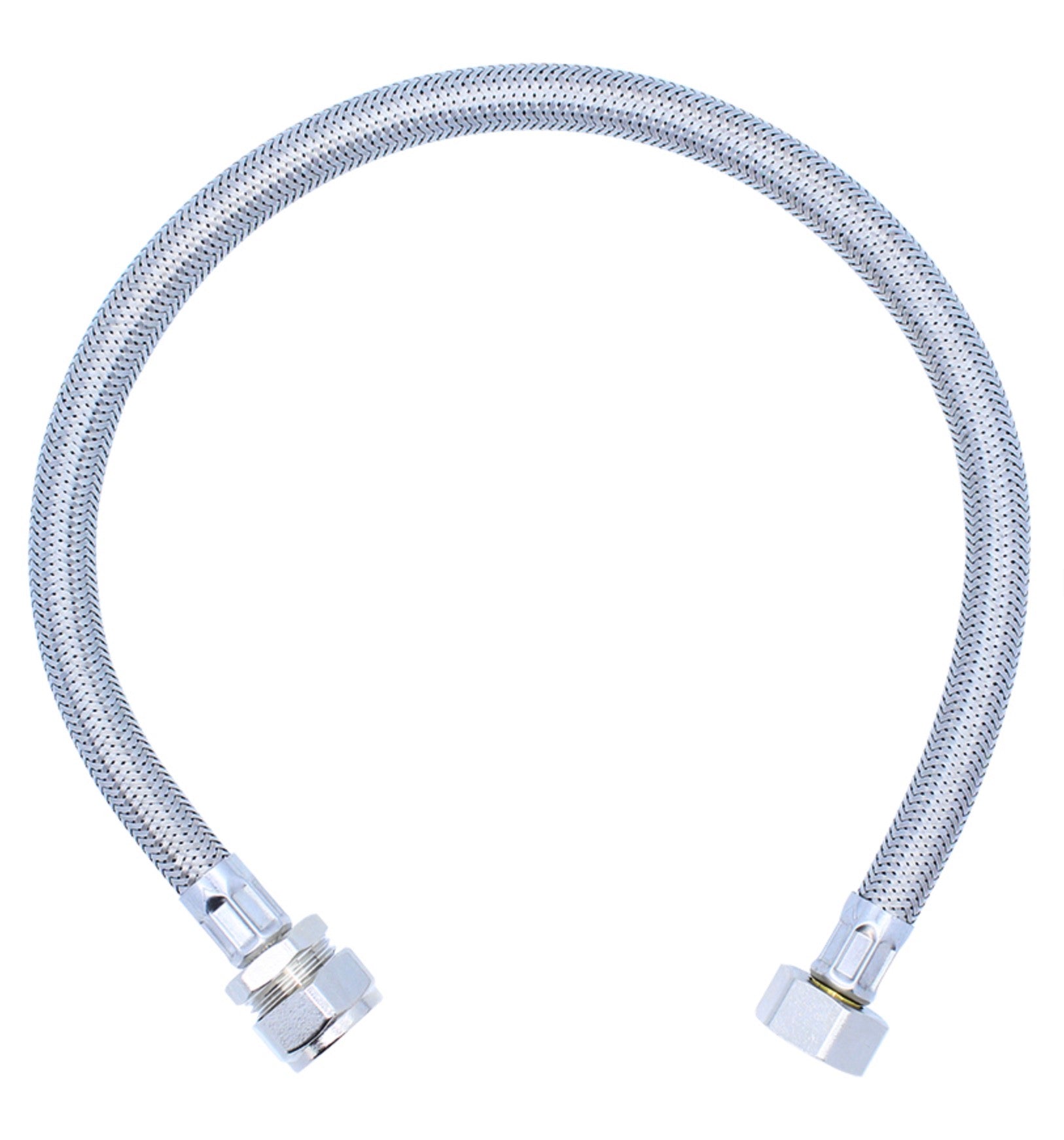 Flexible Hoses - 1/2" x 15mm - 500mm Long