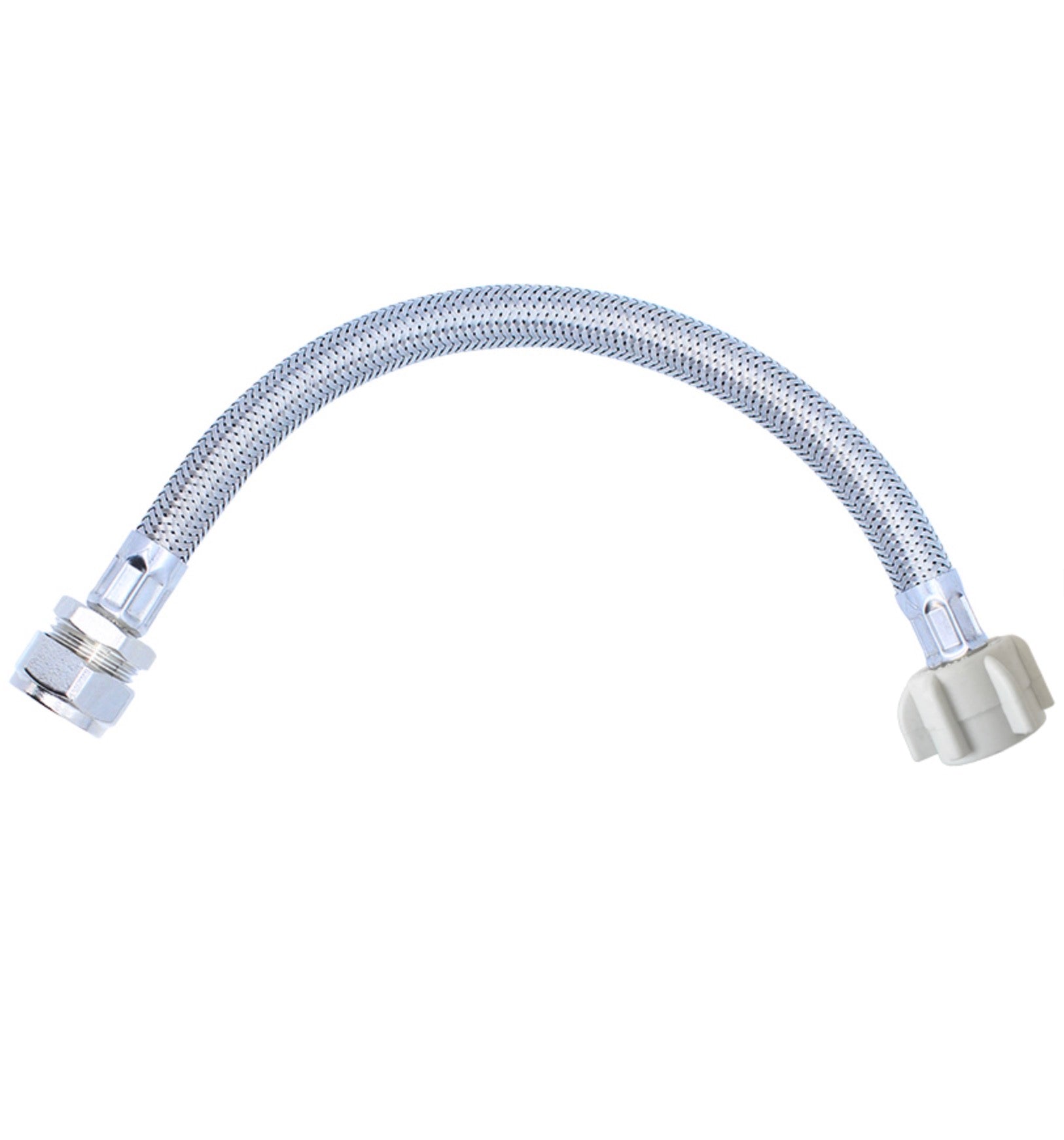 Flexible Hoses - 1/2" x 1/2” Nylon - 300mm Long