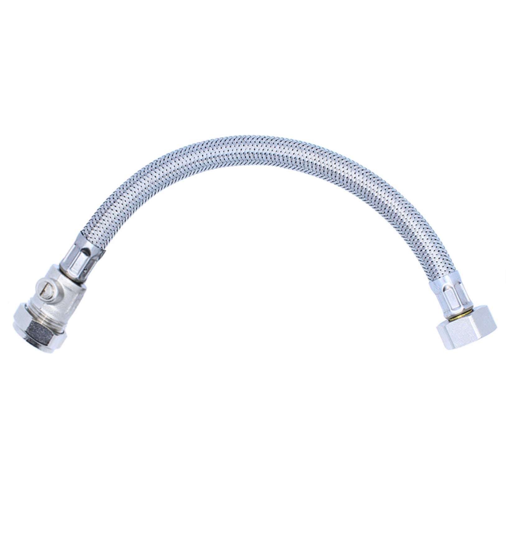 Flexible Hoses - 1/2" x 15mm Isolator - 300mm Long