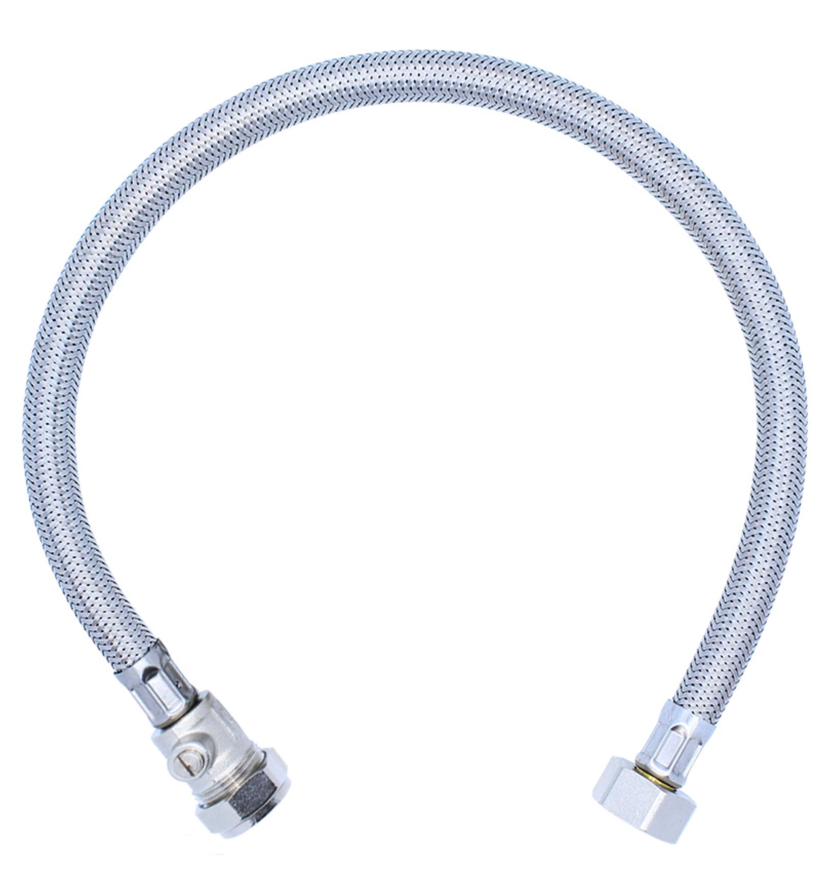 Flexible Hoses - 1/2" x 15mm Isolator - 500mm Long