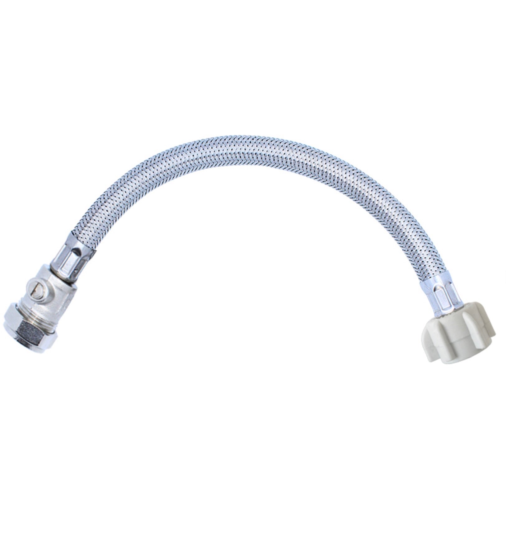 Flexible Hoses - 3/4” x 15mm Nylon Isolator - 300mm Long