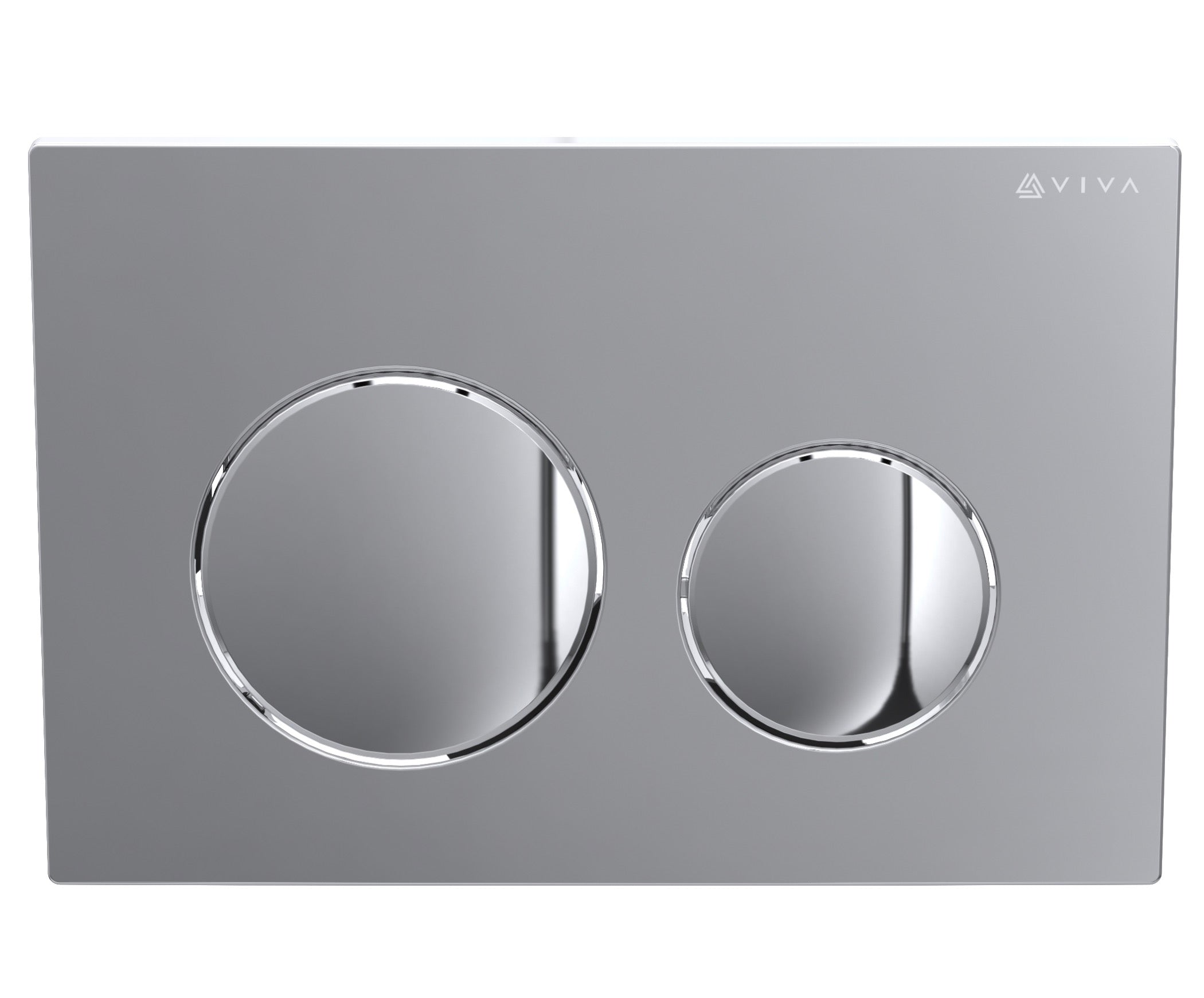Skylo Ultra10 Gloss Chrome Dual Flush Plate