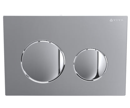 Skylo Ultra10 Gloss Chrome Dual Flush Plate