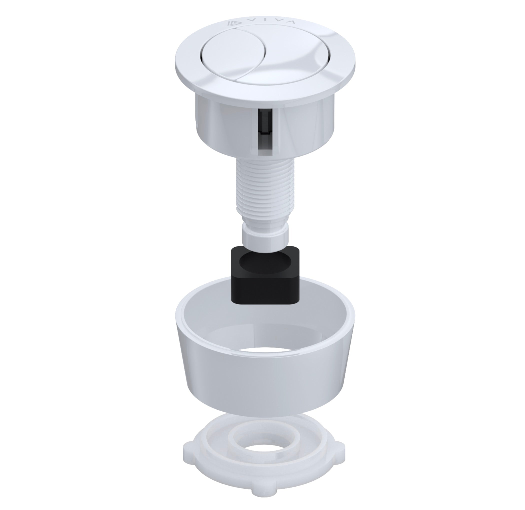 Gloss White UNI-BUTTON