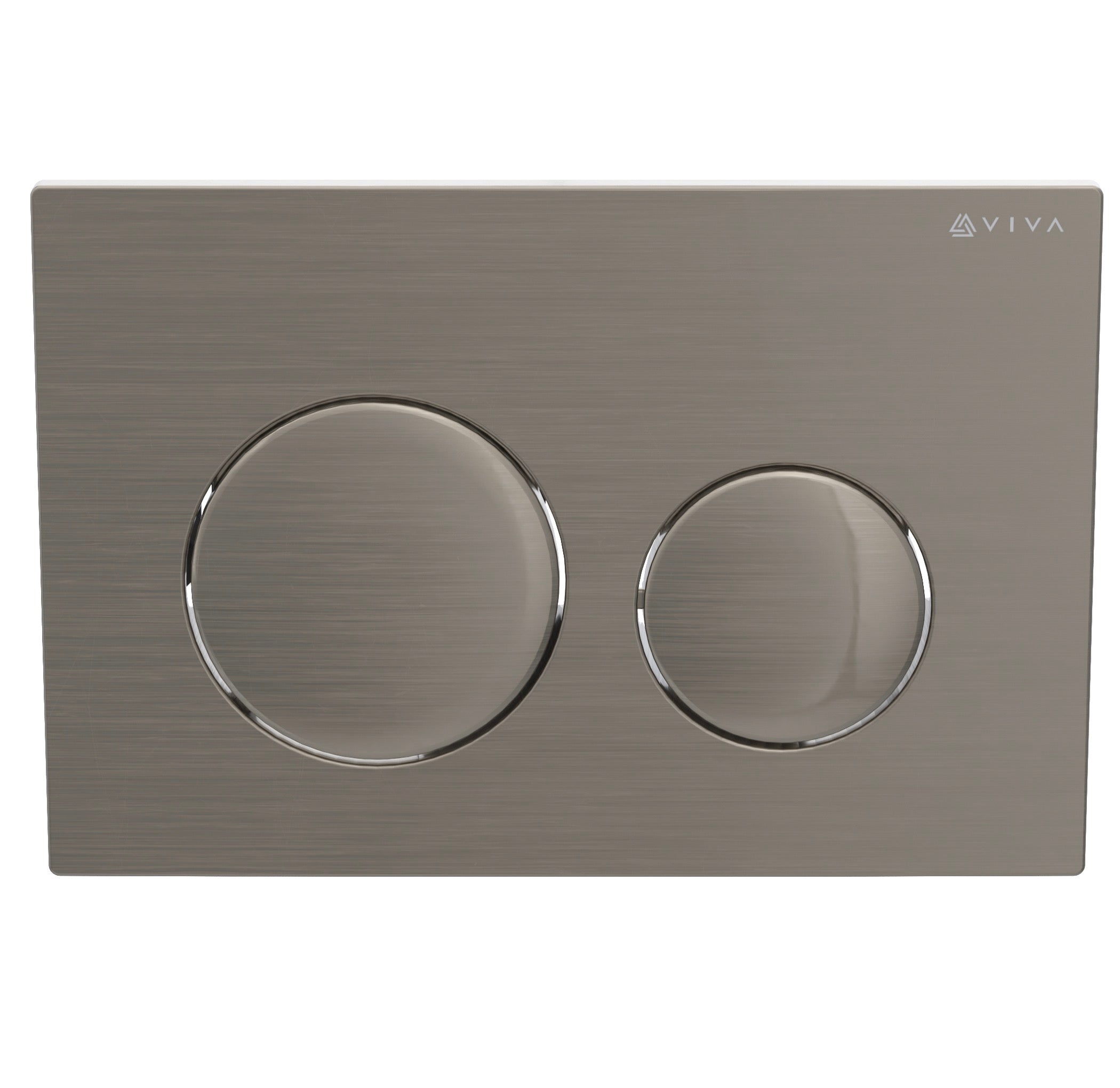 Skylo Ultra15 Brushed Nickel Dual Flush Plate