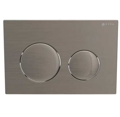 Skylo Ultra15 Brushed Nickel Dual Flush Plate