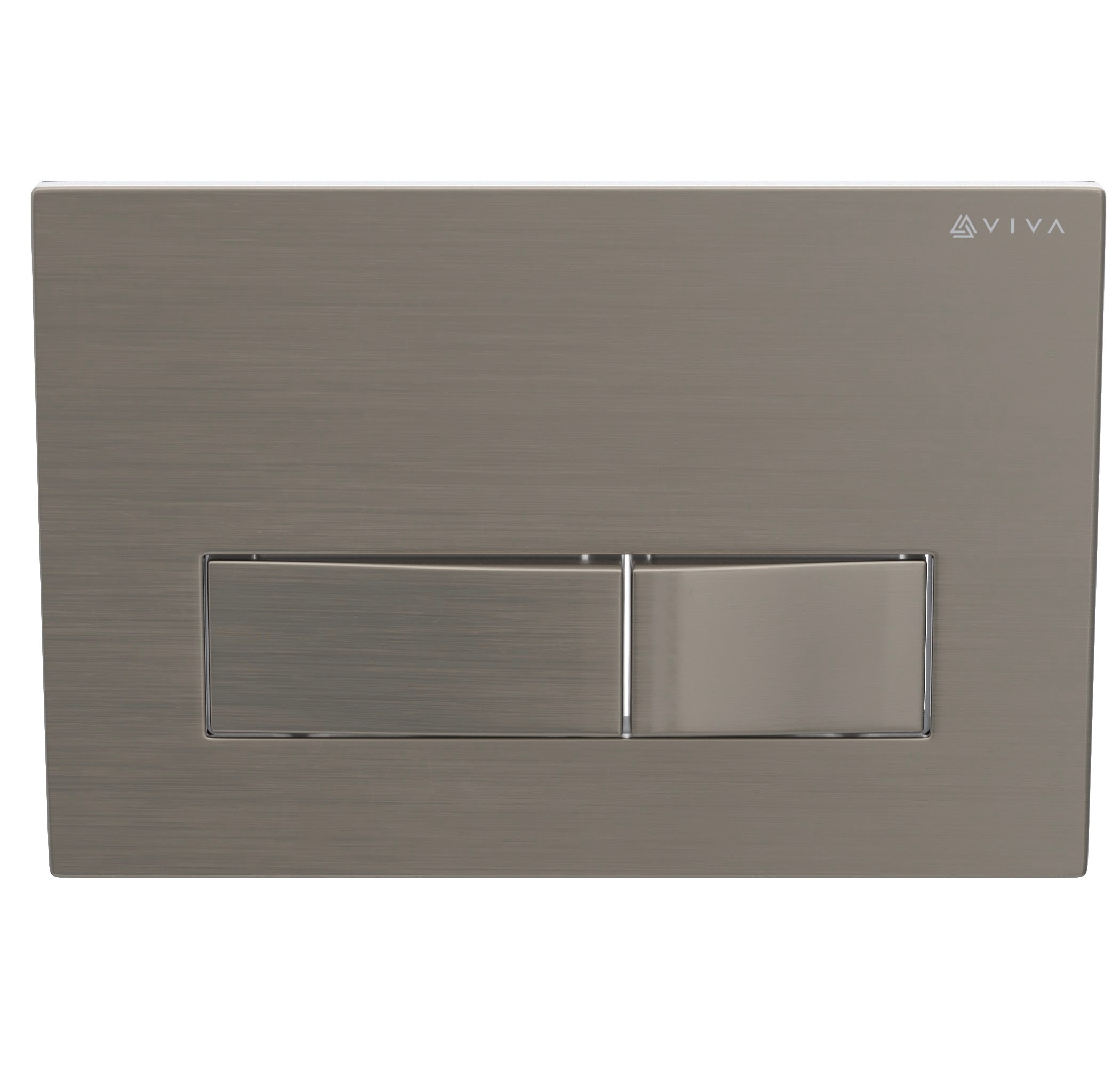 Skylo Ultra25 Brushed Nickel Dual Flush Plate