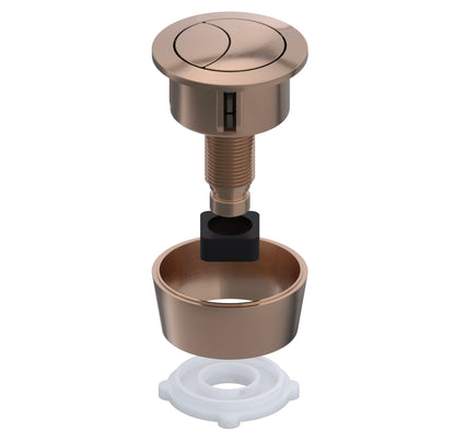Brushed Copper UNI-BUTTON