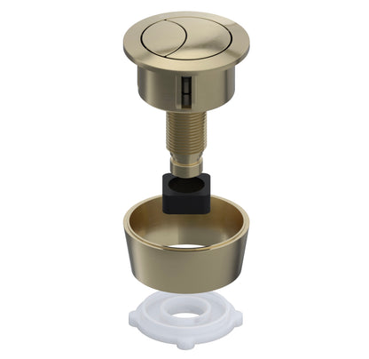 Brushed Brass UNI-BUTTON