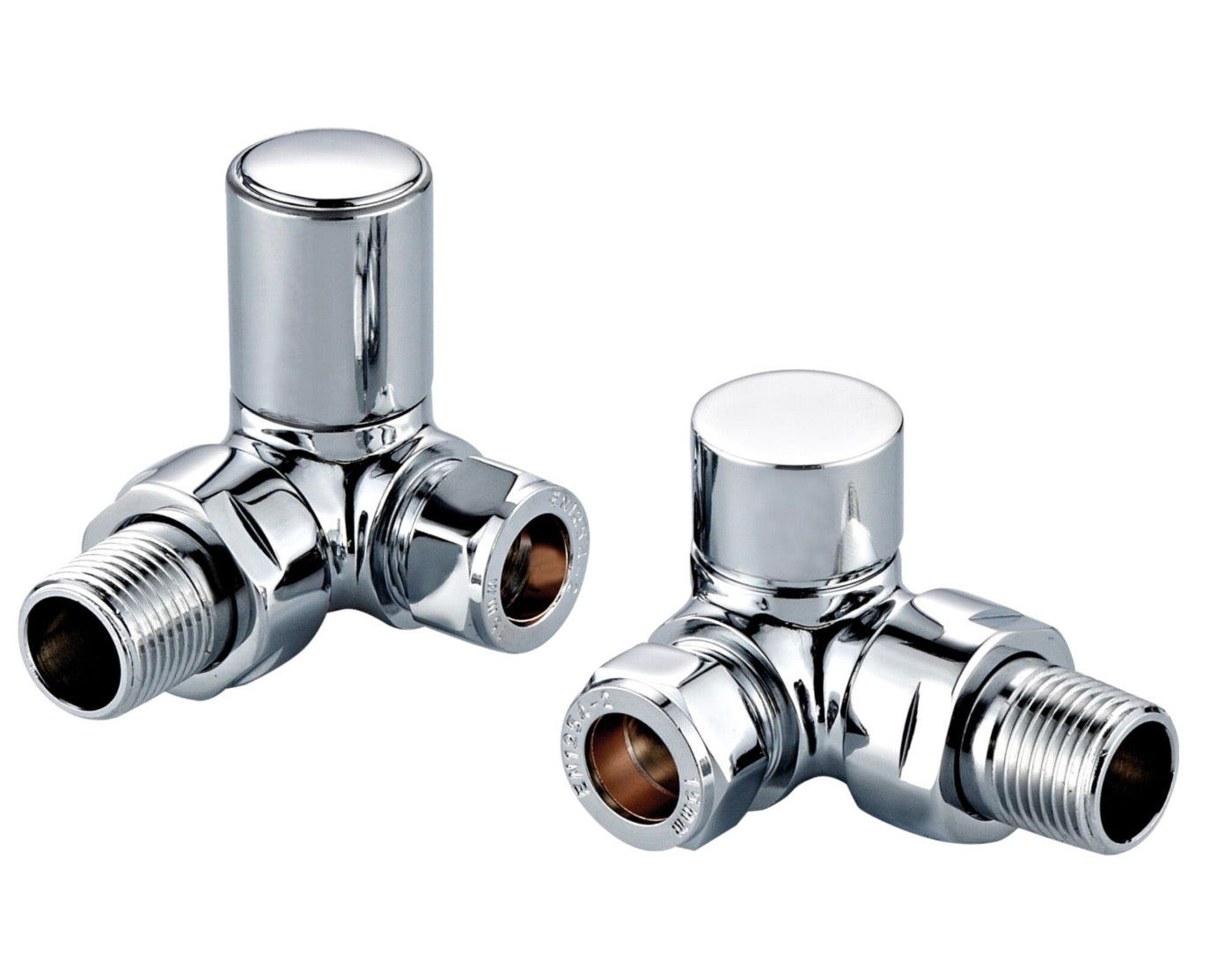 Radiator Valves - Towel Rail Valves Corner (Pair)