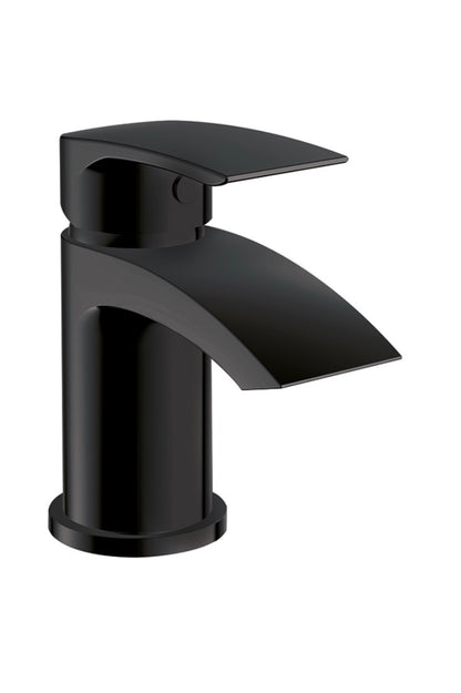 Belini Black Taps - Mono Basin Mixer