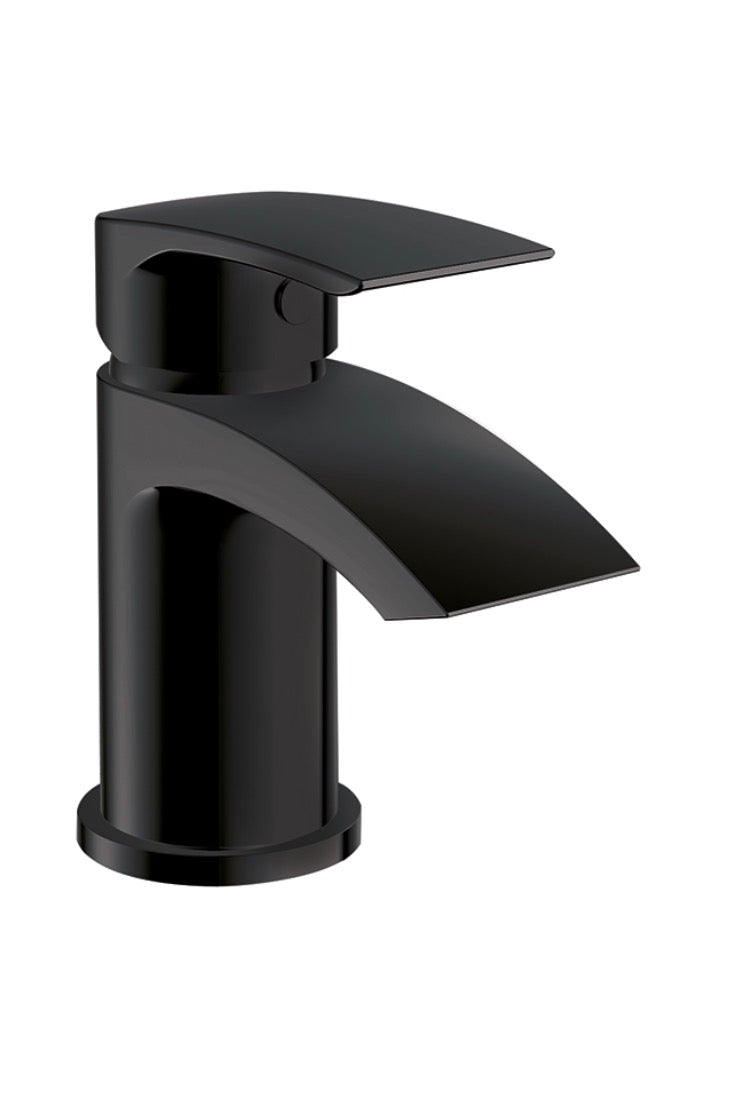 Belini Black Taps - Mini Mono Basin Mixer
