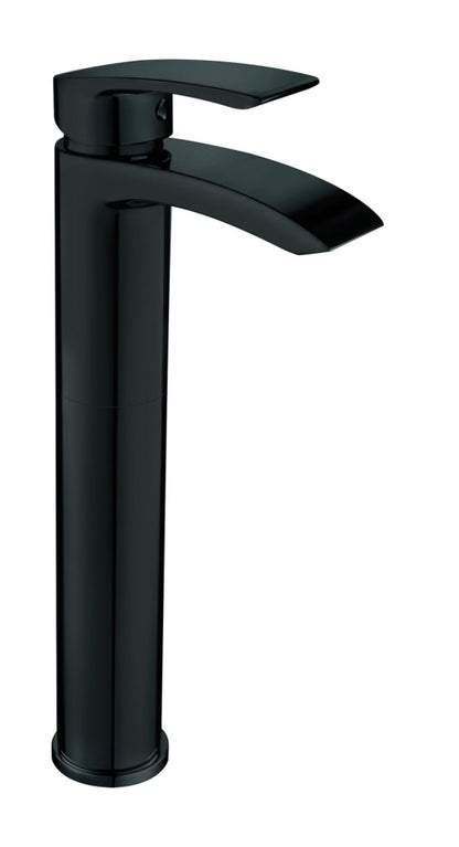 Belini Black Taps - Tall Mono Basin Mixer