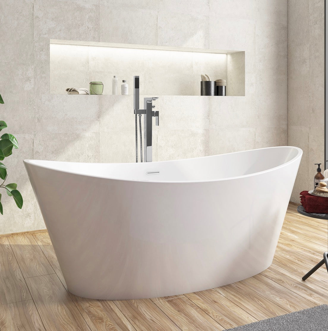 Muro Taps -  Freestanding Bath Shower Mixer