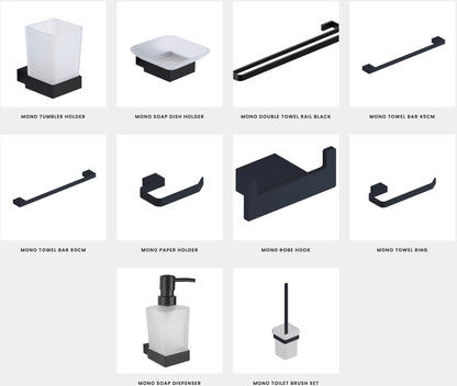 Bathroom Accessories - Mono Range