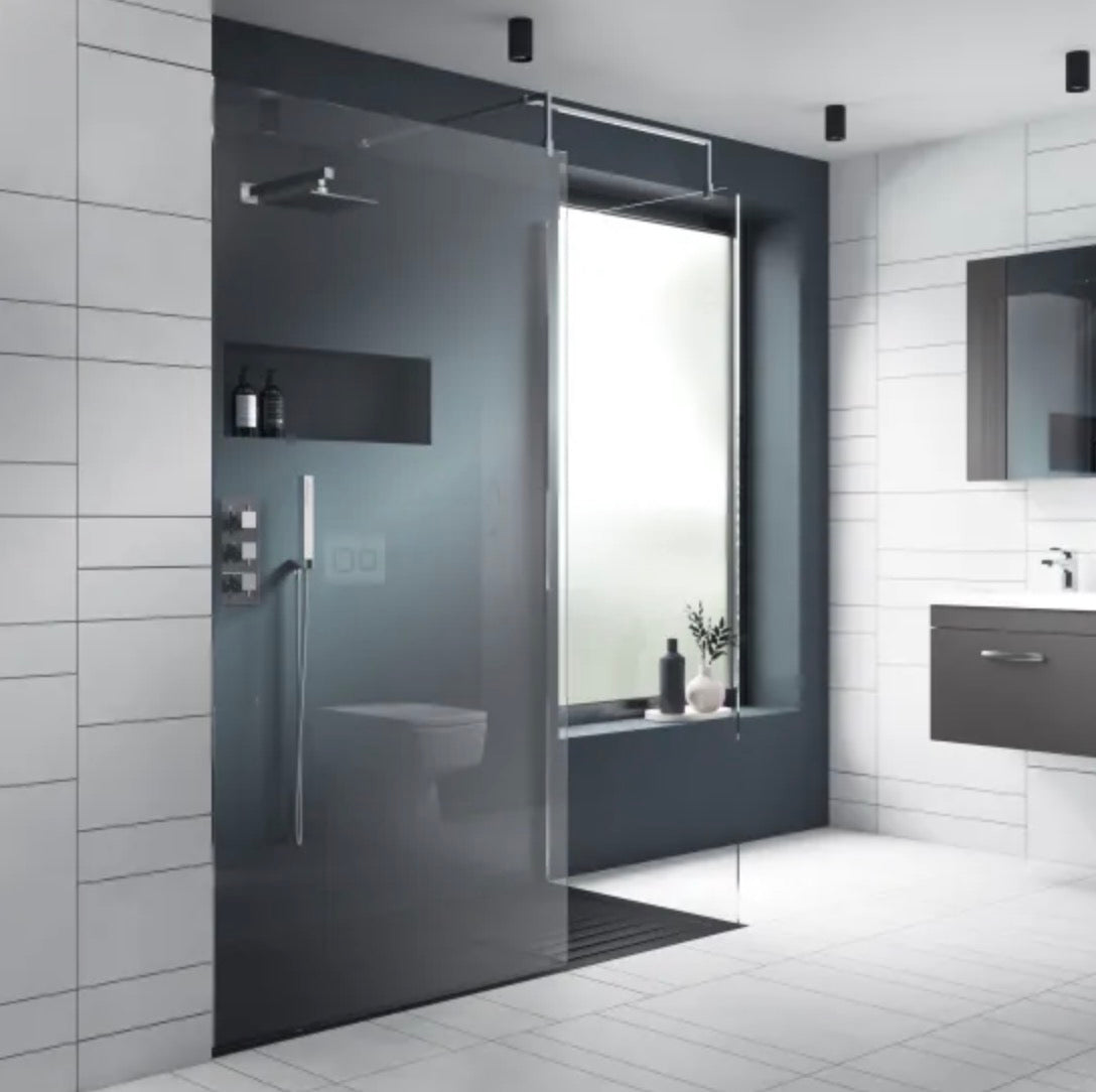 8mm Wetroom Screens - Chrome