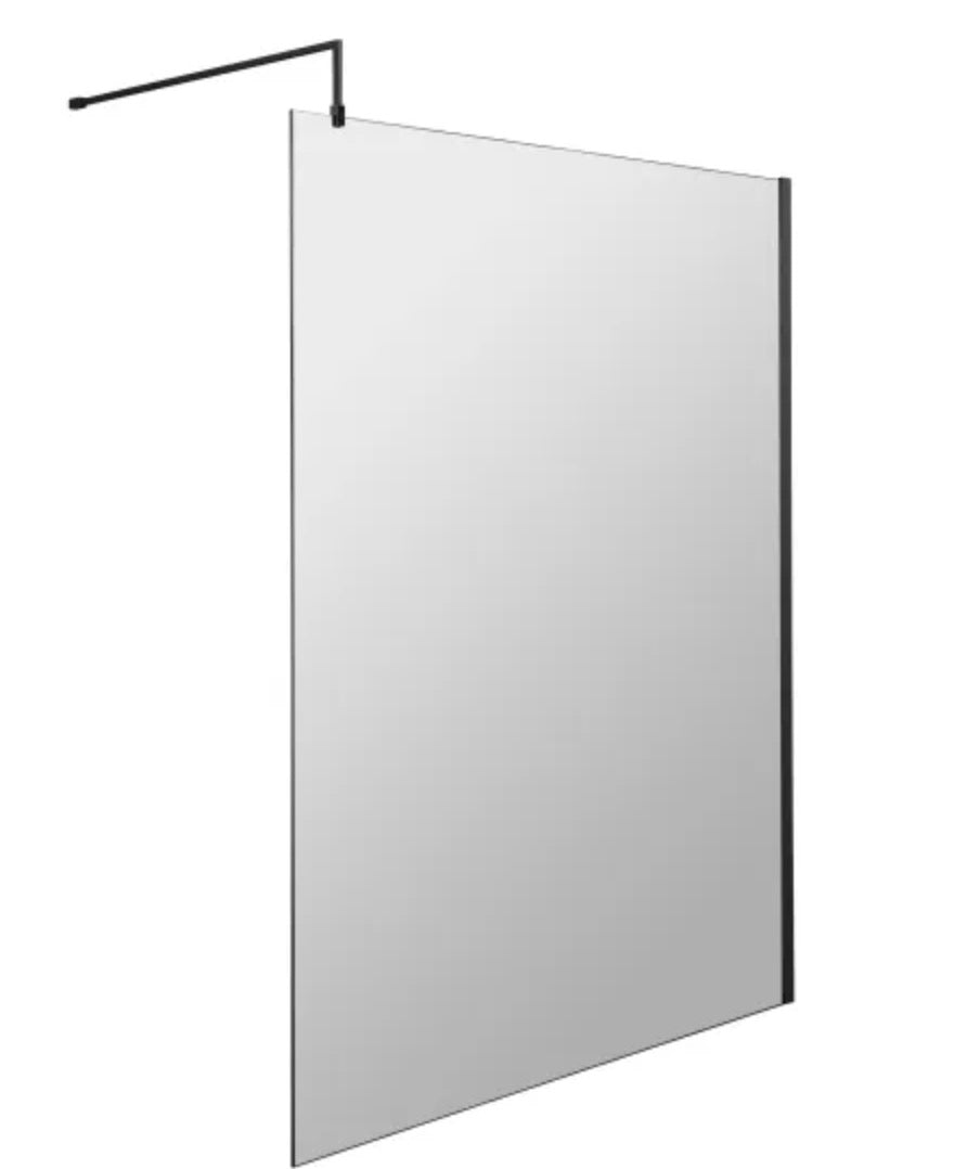 8mm Wetroom Screens - Black