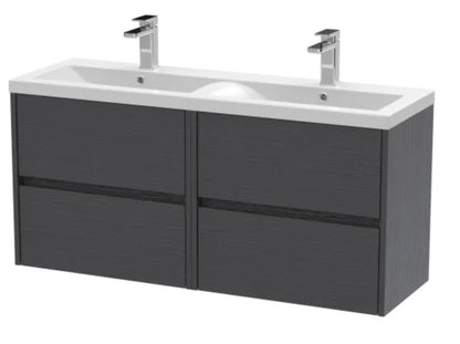 Havana Furniture Range - 1200mm Twin Basin unit