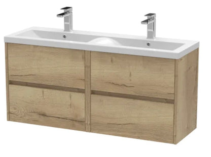 Havana Furniture Range - 1200mm Twin Basin unit