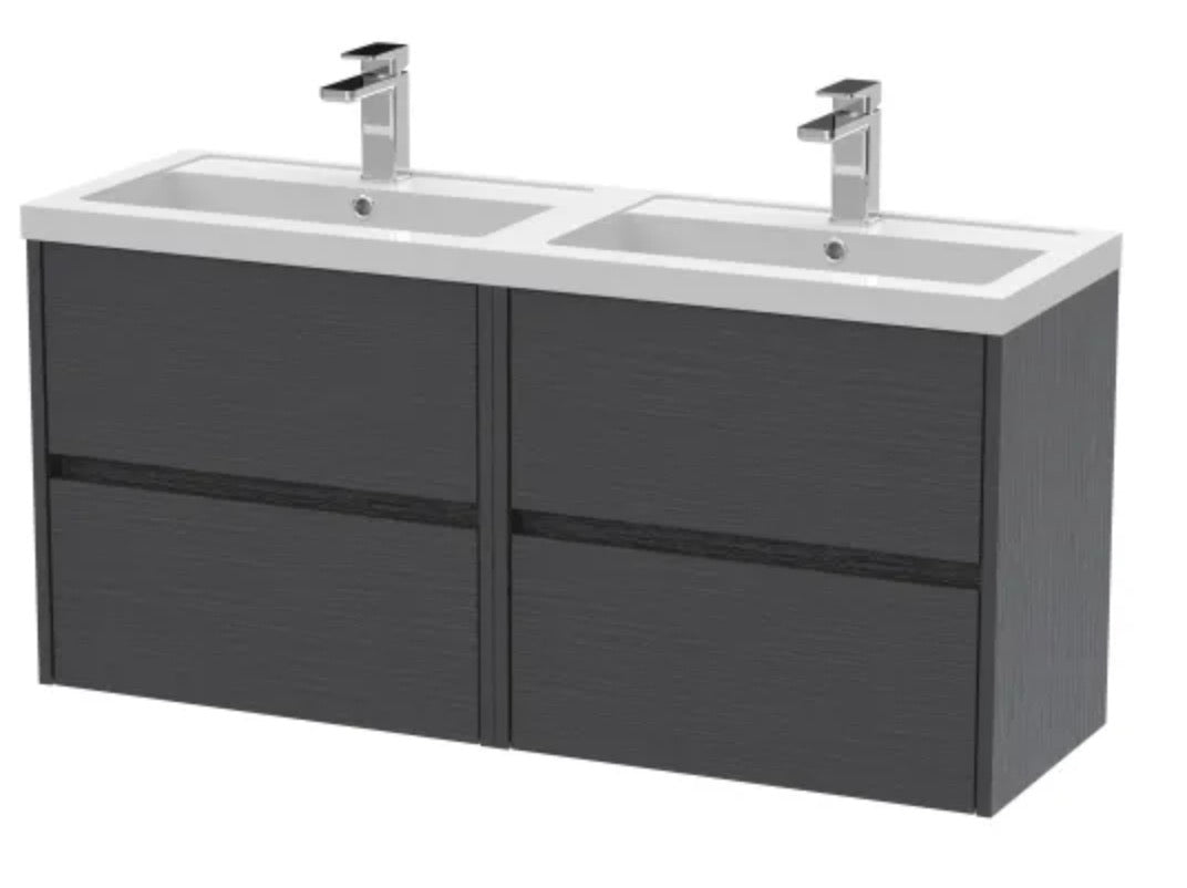 Havana Furniture Range - 1200mm Twin Basin unit
