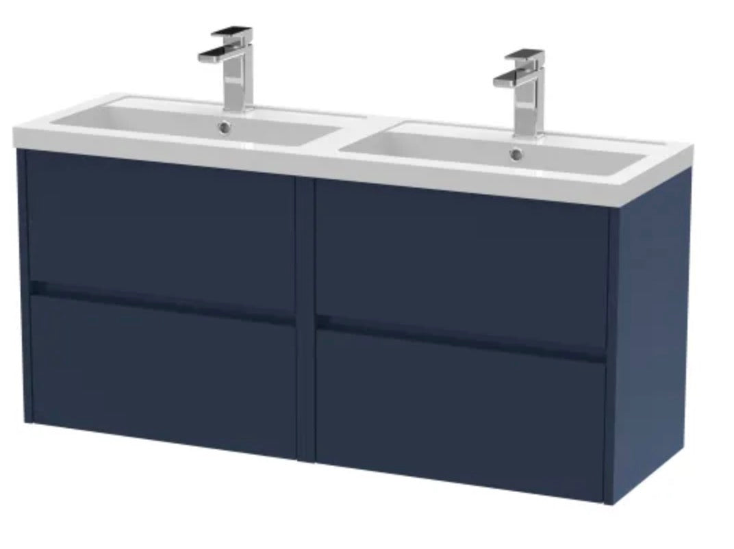 Havana Furniture Range - 1200mm Twin Basin unit