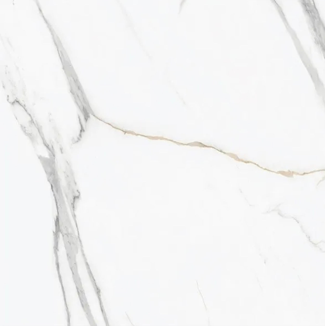 SPC Tile Flooring - Calacatta White