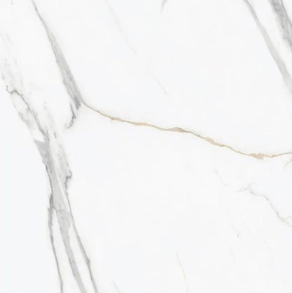 SPC Tile Flooring - Calacatta White