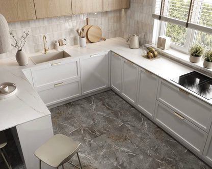 SPC Tile Flooring - Marble Stone