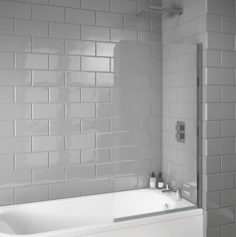 S6 Bath Screens - Radius Edge Bath Screen