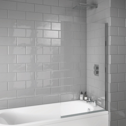 S6 Bath Screens - Square Edge 6mm Thick Bath Screen