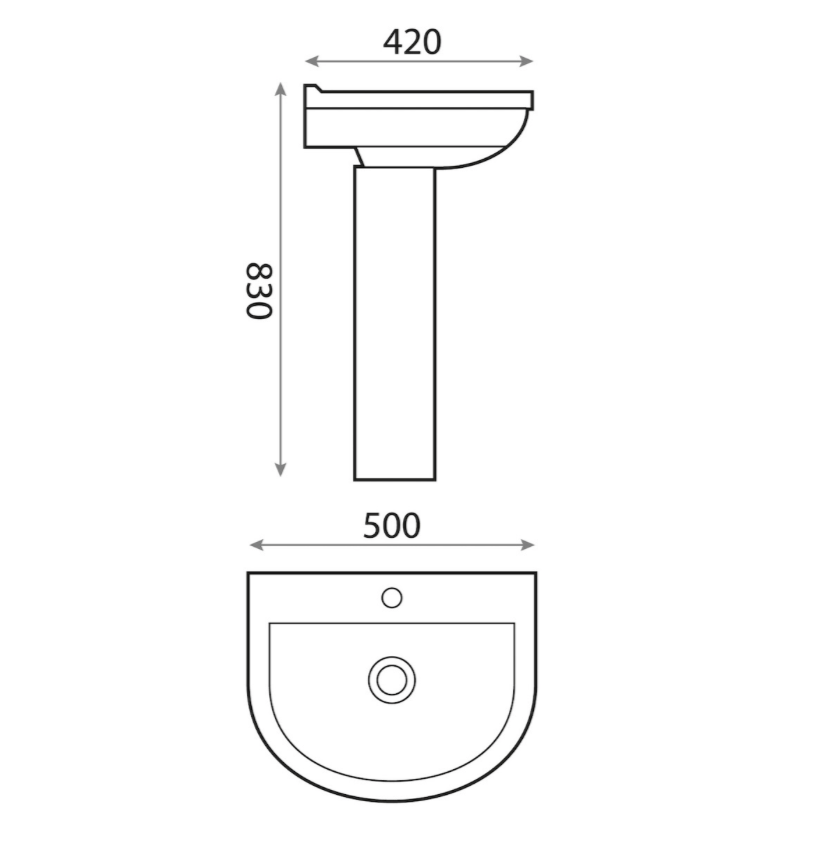 Spa 500 Basin