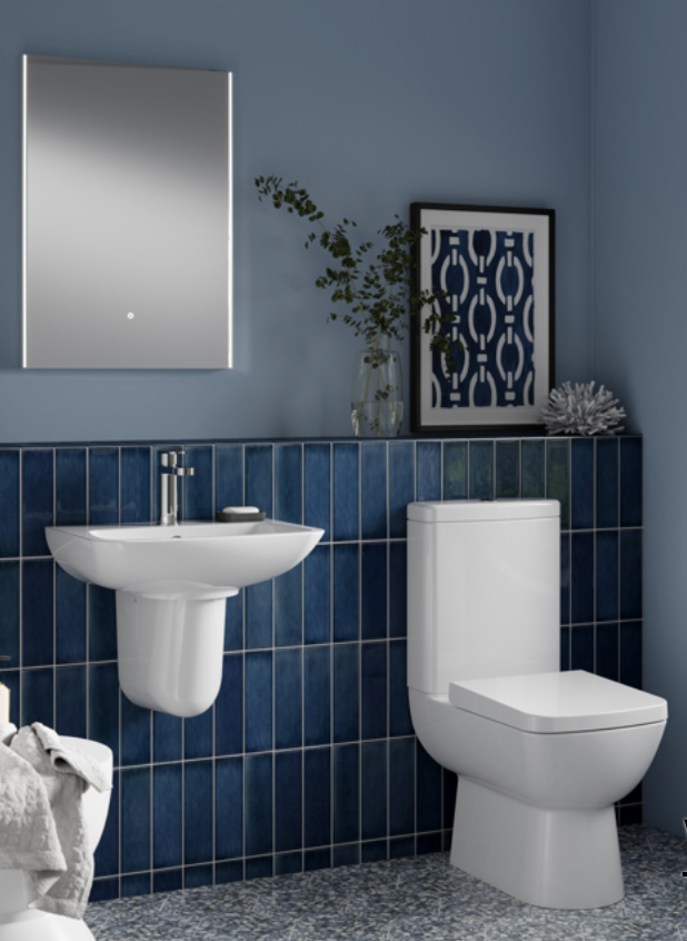 Ambrose Ceramics - 450mm Basin & Semi Pedestal