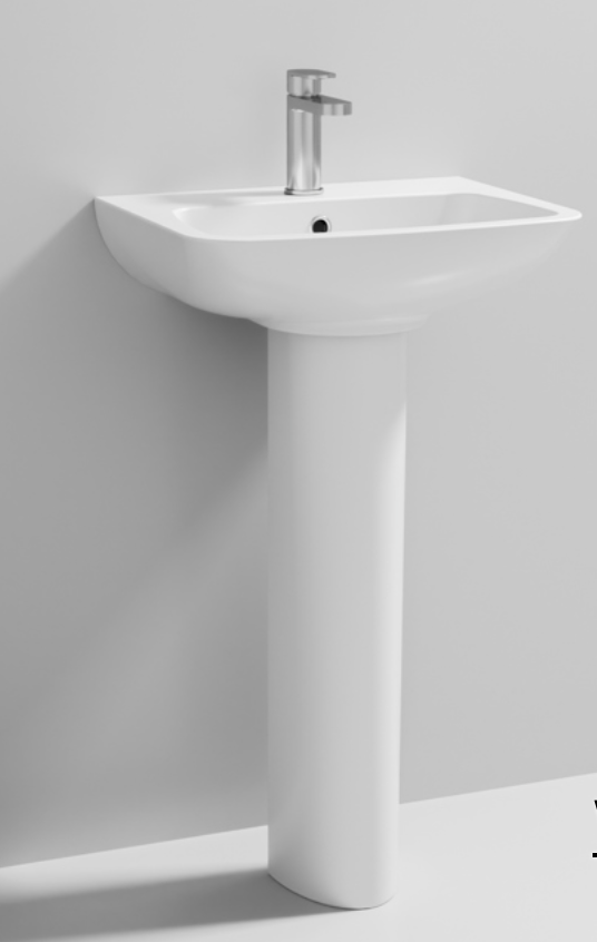 Ambrose Ceramics - 500mm Basin & Pedestal