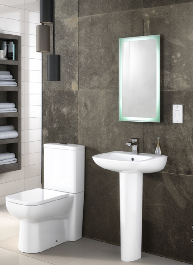 Ambrose Ceramics - 500mm Basin & Pedestal