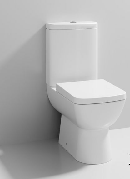 Ambrose Ceramics - Compact Semi Flush to Wall WC