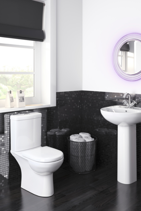 Lawton Ceramic  - Compact Pan & Cistern