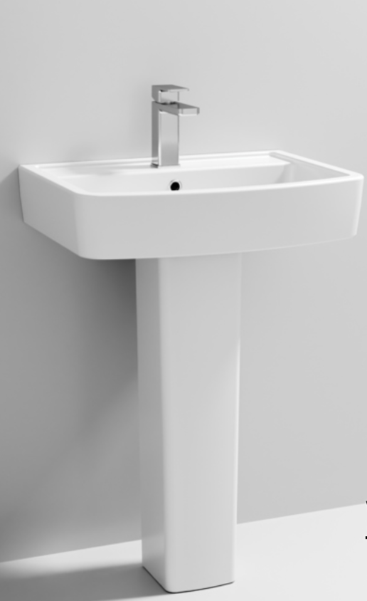 Bliss Ceramics - 600mm Basin & Pedestal